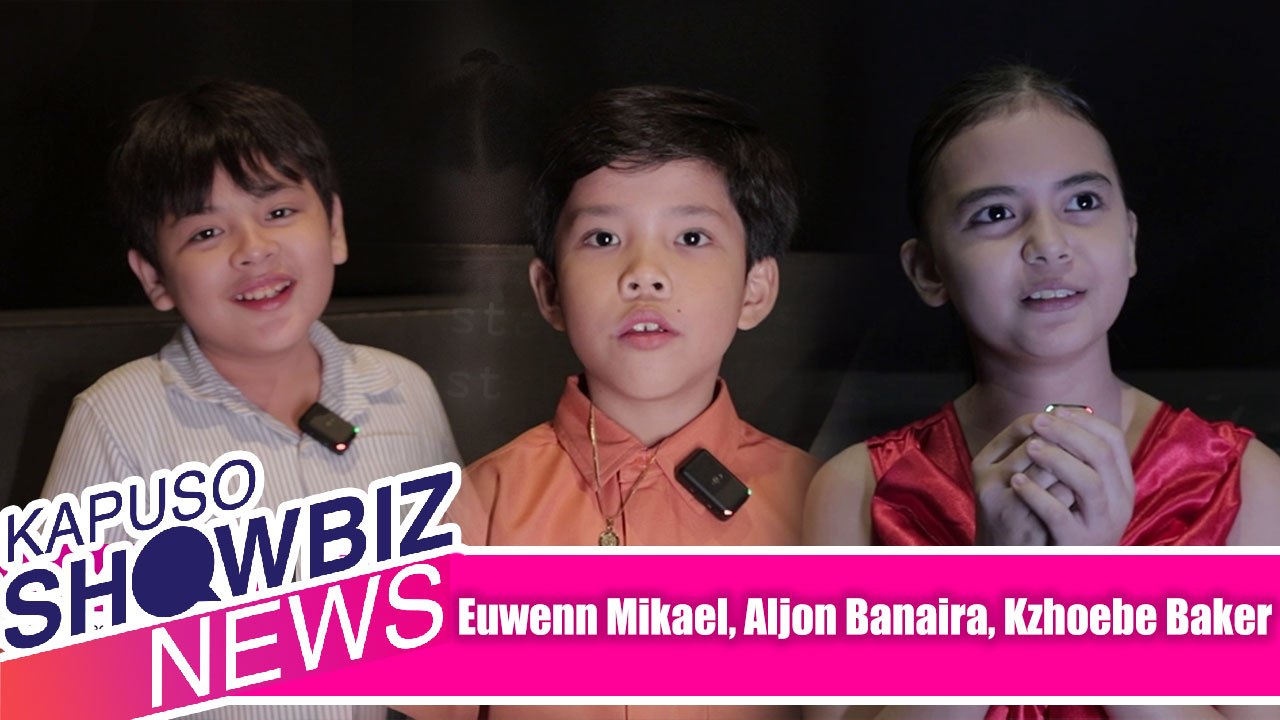 Kapuso Showbiz News: Euwenn Mikael, ibang child stars, nag-enjoy manood ng 'Ganito Tayo, Kapuso'