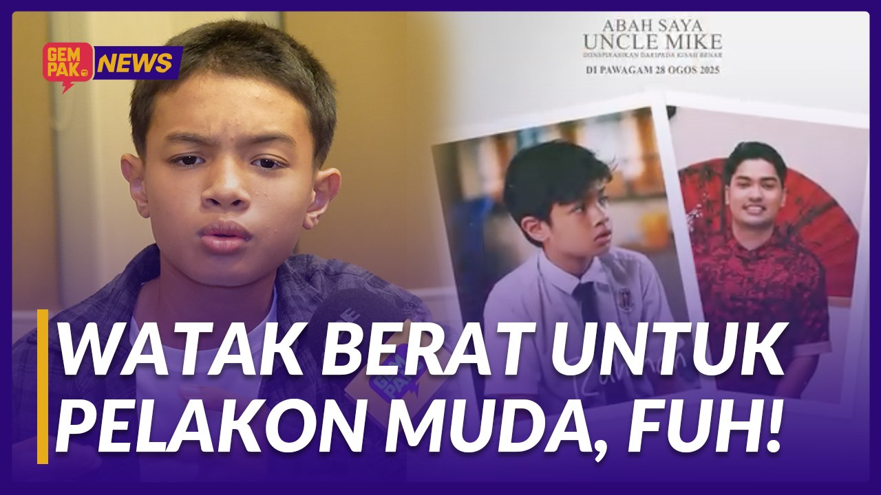 #GempakVideoNews : Pernah Menang Anugerah Seri Angkasa, Umar Shakur Kongsi Proses Jiwai Watak Dalam Abah Saya Uncle Mike