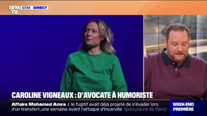 Caroline Vigneaux, d'avocate à humoriste