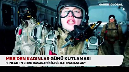 MSB'den Kadınlar Günü paylaşımı