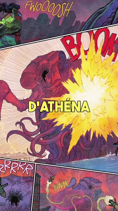 Wonder Woman se transforme en Médusa