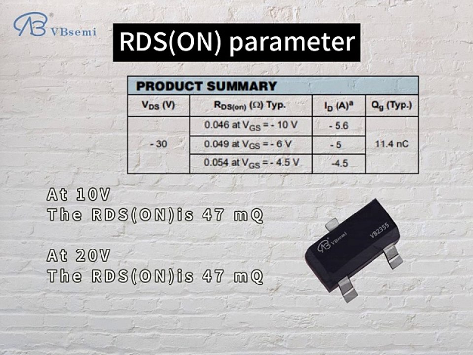 AFP2319ASS23RG-VB is a SOT23 package P-Channel field effect MOS tube