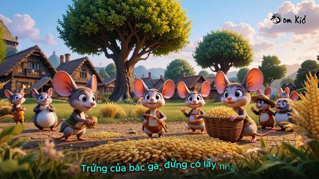 Chuột Con Trộm Trứng, Nhạc Thiếu Nhi Động Vật Hay Nhất - Hoạt Hình Sôi Động, Nhạc Con Vịt, Hoạt Hình