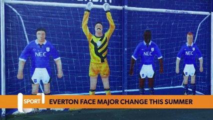 Everton preparing for huge changes this summer with contracts and stadium move