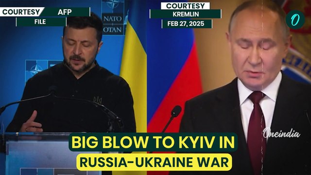 Total Collapse Of Ukraine Very Soon? US Halts Intelligence Sharing With Ukraine | Blow To Zelensky