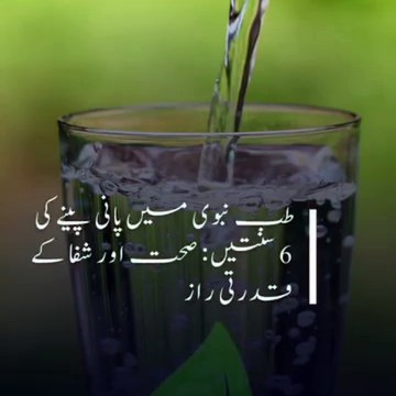 6 sunnahs of drinking water in prophetic medicine