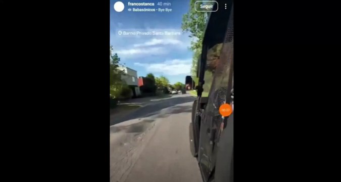 Se filtró un polémico video de la hija mayor de Wanda Nara y Mauro Icardi manejando a los 10 años a alta velocidad