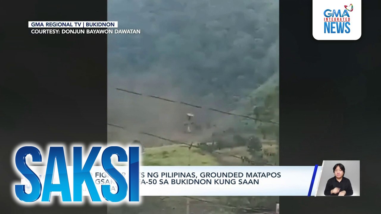 FA-50 fighter jets ng Pilipinas, grounded matapos bumagsak ang FA-50 sa Bukidnon kung saan 2 ang patay | Saksi