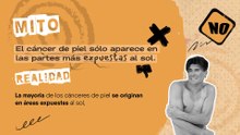 Derribando mitos cáncer de piel