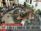 Inicia acto conmemorativo por los 12 años de la siembra del Comandante Eterno Hugo Chávez