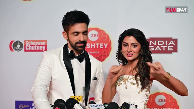 Zee Rishtey Awards 2025: Kaise Mujhe Tum Mil Gaye's Sriti Jha and Arjit Taneja at Red Carpet