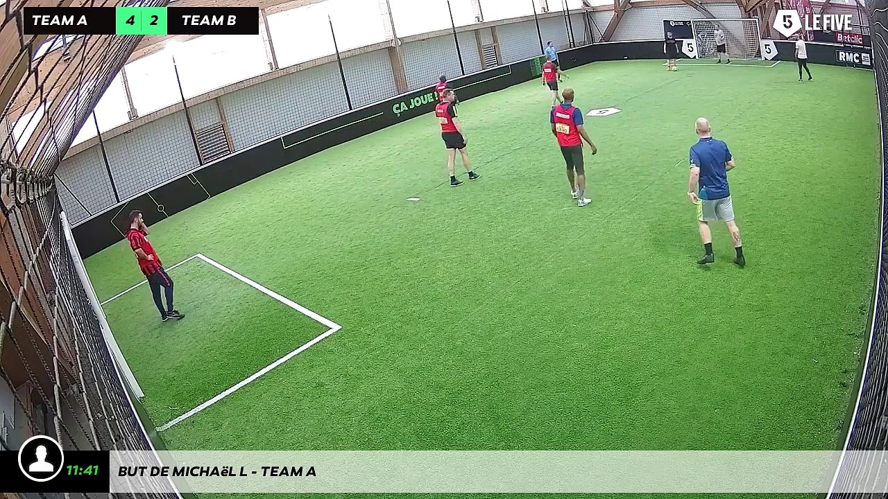 But de Michaël L - Team A