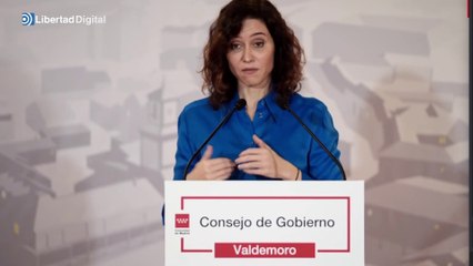 Ayuso critica a Sánchez por contar con el apoyo de Junts, "la derechona nacionalista"