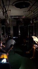 Así quedó la línea B tras el apagón