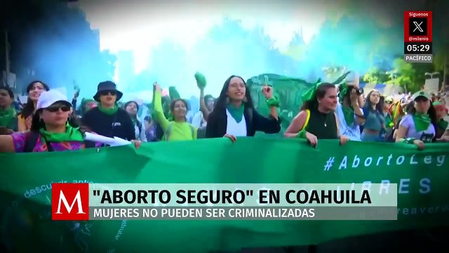 Con el programa 'Aborto Seguro' en Coahuila, las mujeres no pueden ser criminalizadas