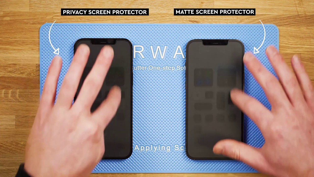 Privacy Screen Protector VS Matte Screen Protector