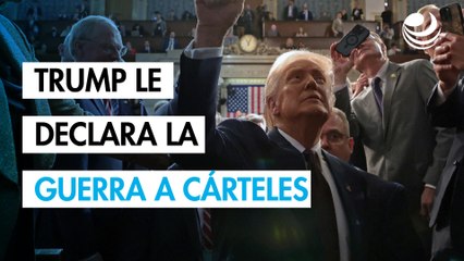 Trump declara la "guerra" a los cárteles mexicanos: ¿Qué dijo en su discurso del Estado de la Unión?