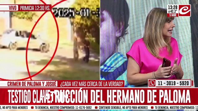 Crimen de Paloma y Josué: Vimos a los chicos subiendose a un auto gris el día que desaparecieron
