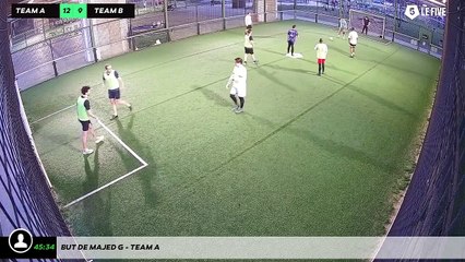 But de Majed G - Team A