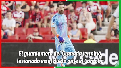 Luca Zidane termina lesionado en Granada 🧤