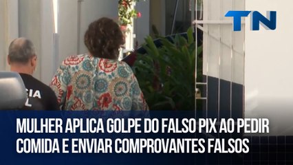 Mulher aplica golpe do falso pix ao pedir comida e enviar comprovantes falsos