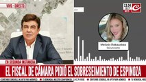 El fiscal de cámara pidió el sobreseimiento de Espinoza