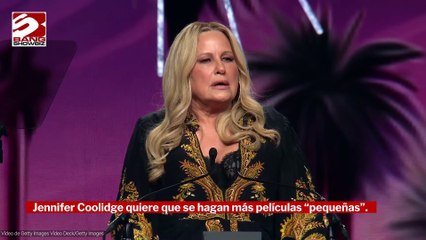 Jennifer Coolidge quiere que se hagan más películas 'pequeñas'