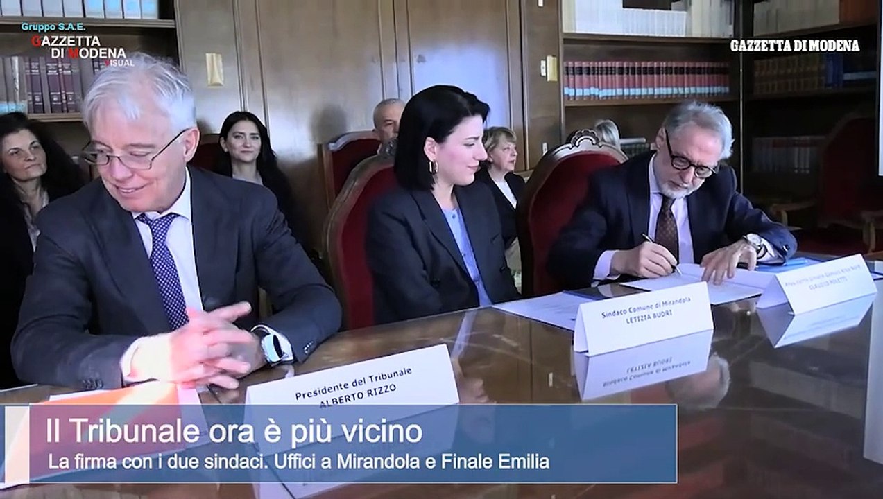 Il Tribunale di Modena ora ? pi? vicino: uffici a Mirandola e Finale ...