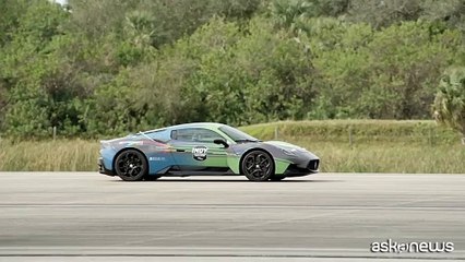 Record di velocità per la Maserati: a 318 km all'ora guidata dall'AI