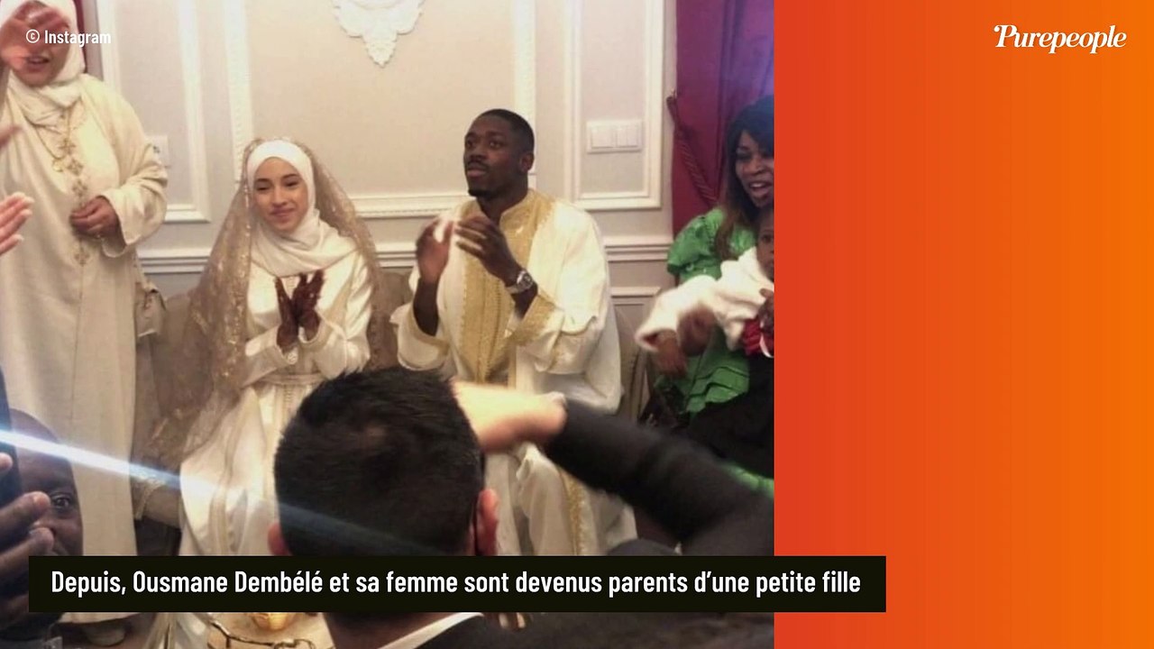 Ousmane Dembélé : Ces rares images de son incroyable mariage traditionnels avec sa ravissante femme