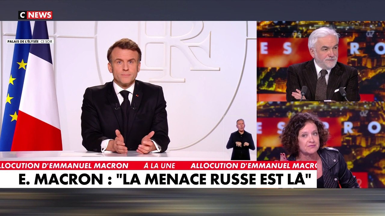Elisabeth Lévy : «Emmanuel Macron a raison de dire qu'on doit se réarmer.»