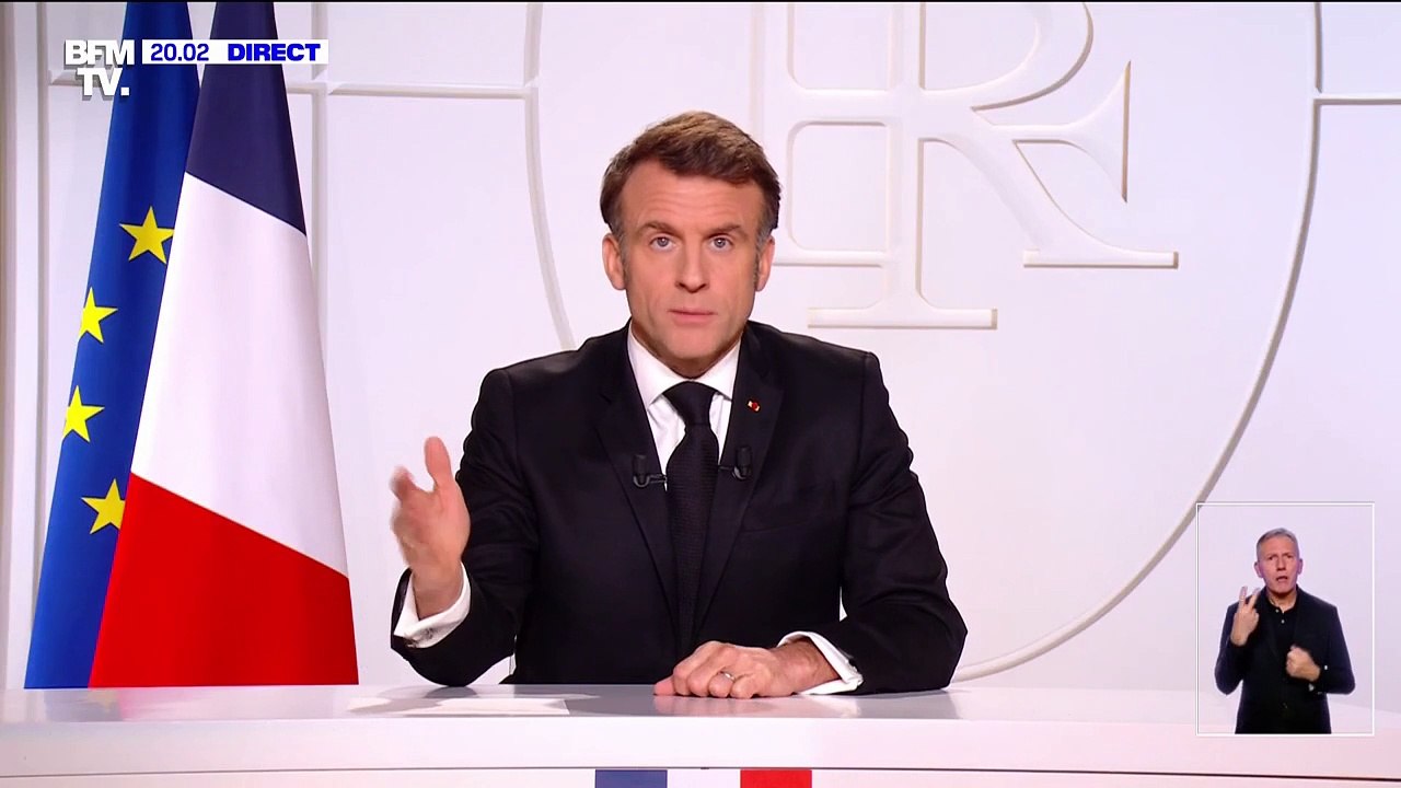 Guerre en Ukraine: l'allocution d'Emmanuel Macron en intégralité