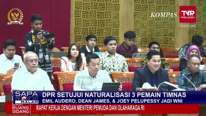DPR Setujui Naturaliasi Emil Audero, Dean James, dan Joey Pelupessy sebagai WNI ⚽