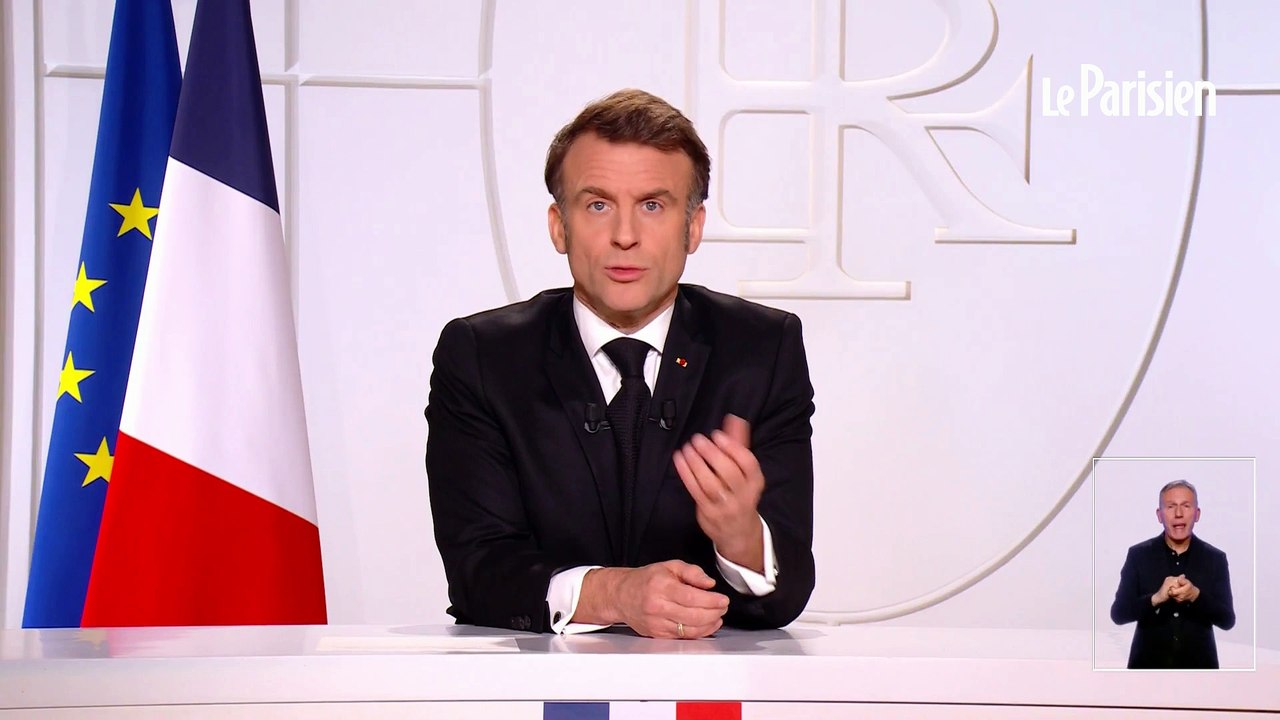 Guerre en Ukraine : l’intégralité de l'allocution de Macron aux Français