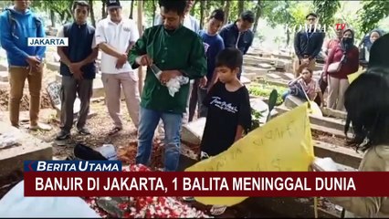 Banjir di Jakarta, Balita Meninggal Hanyut Usai Perahu Terbalik Saat Evakuasi Banjir