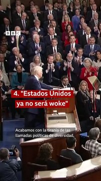 “Estados Unidos está de vuelta” Donald Trump dio su primer discurso sobre el “Estado de la Unión” ante el Congreso de su país desde que inició un segundo mandato como presidente de Estados Unidos. En su mensaje defendió la políti (1)
