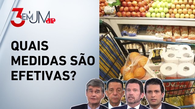 Governo se reúne para discutir preço dos alimentos; Segré, Piperno, Ghani e Trindade analisam