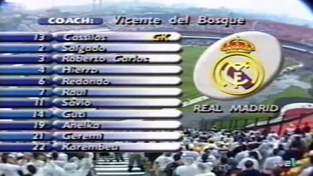 7/1/2000 S.C. Corinthians- Real Madrid (2-2) Mundial Clubs