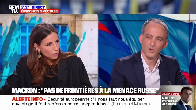 Allocution d'Emmanuel Macron: Le président a eu raison de souligner à quel point ce moment était dangereux pour nos démocraties , affirme Raphaël Gluksmann