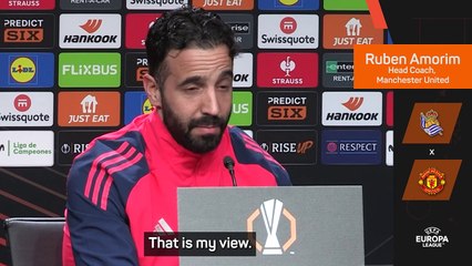 Europa League triumph 'not crucial' for United's future - Amorim