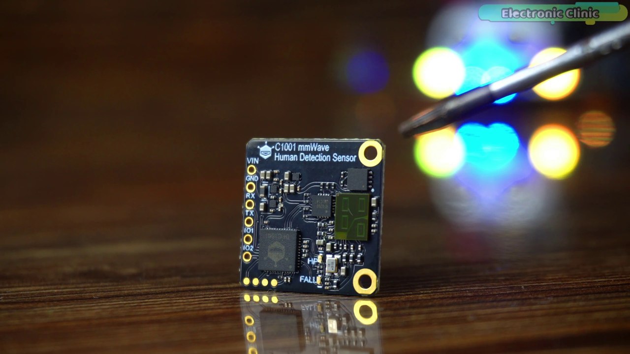 C1001 mmWave Human detection Sensor with ESP32, Life Detection, Fall Detection, Sleep Detection