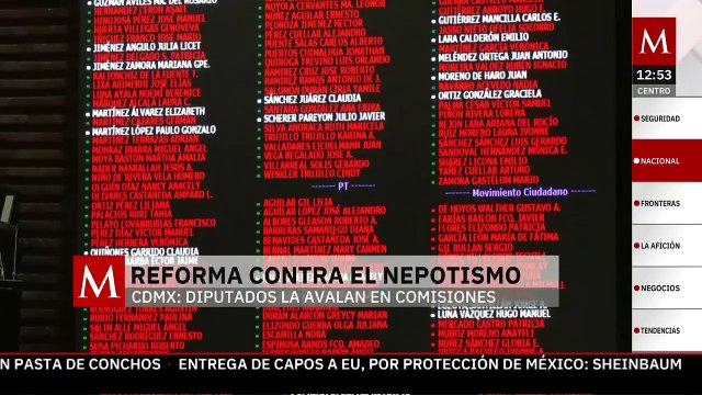 Reforma contra nepotismo llegará hasta 2030; Diputados aprueban y pasa a congresos locales