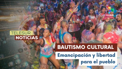 Ciudadanos y turistas celebraron la festividad del J'ouvert.