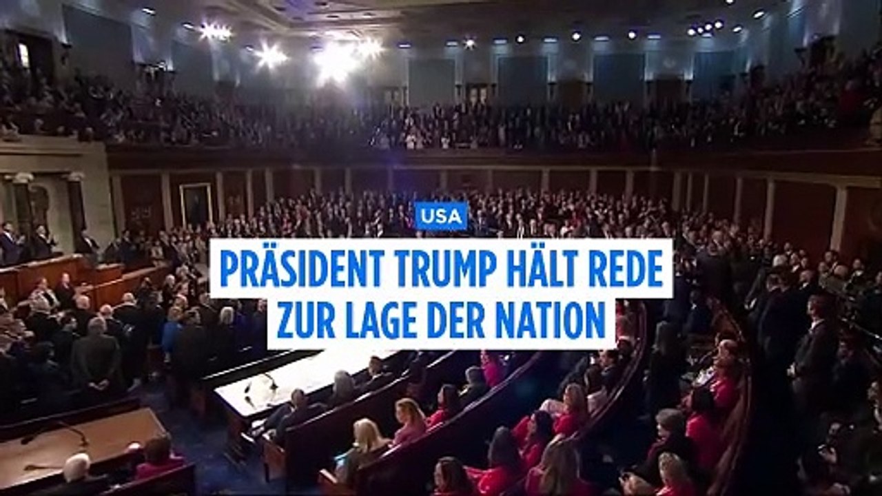 'Goldenes Zeitalter für Amerika': Trumps erste Rede vor dem Kongress