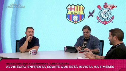 BARCELONA-EQU X CORINTHIANS: GUSTAVO FURTADO PROJETA O CONFRONTO DA PRÉ-LIBERTADORES
