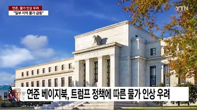 연준 트럼프 관세로 선제적 가격 인상...물가 급등 / YTN