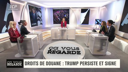 Ça vous regarde - Donald Trump devant le Congrès : un exercice d'autocélébration