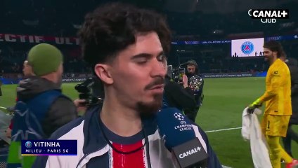 La réaction de Vitinha après PSG / Liverpool