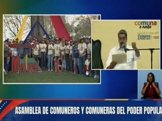 Jefe de Estado anunció la instalación de 2.429 gobiernos comunales en el territorio nacional