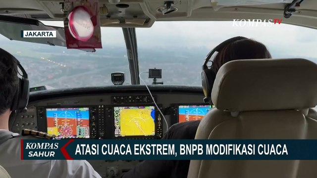 Begini Operasi Modifikasi Cuaca BNPB Guna Atasi Banjir Jabodetabek | BENCANA BANJIR